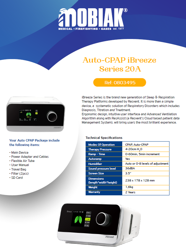 Auto-CPAP iBreeze Series 20 A