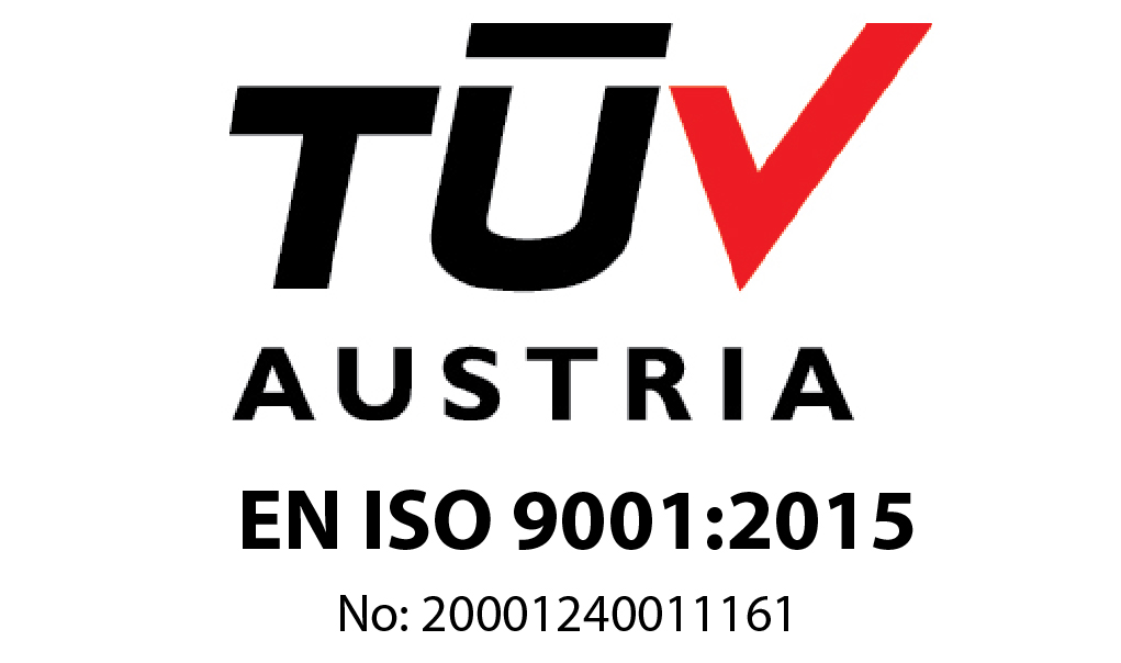 ISO 9001:2015 - Πιστοποιητικό Διαχείρισης Ποιότητας