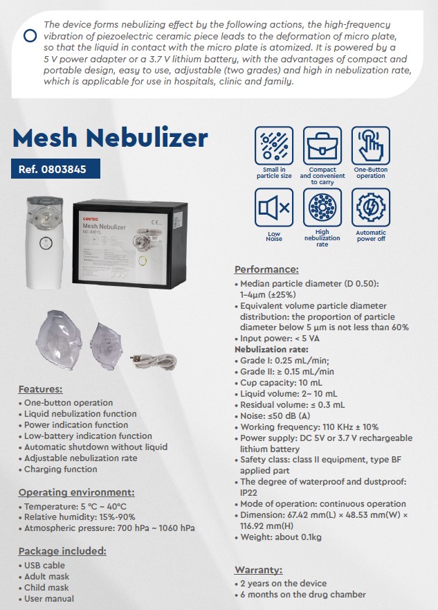 Mesh Nebulizer