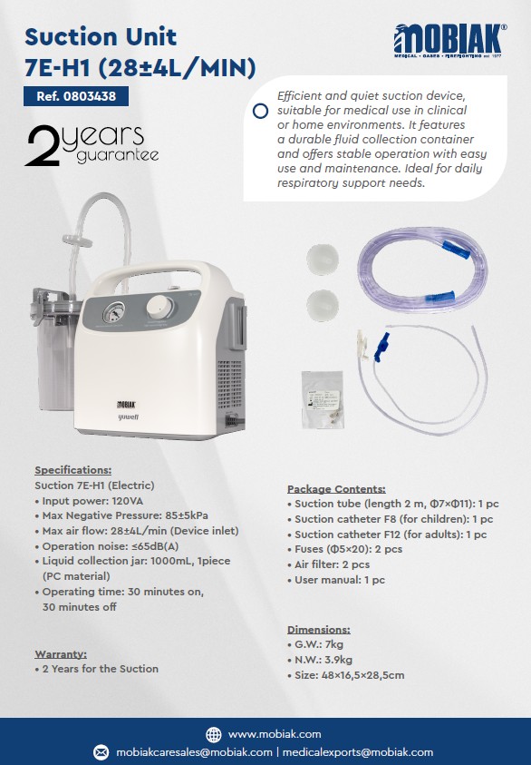 Suction Unit 7E-H1 28±4L/MIN)