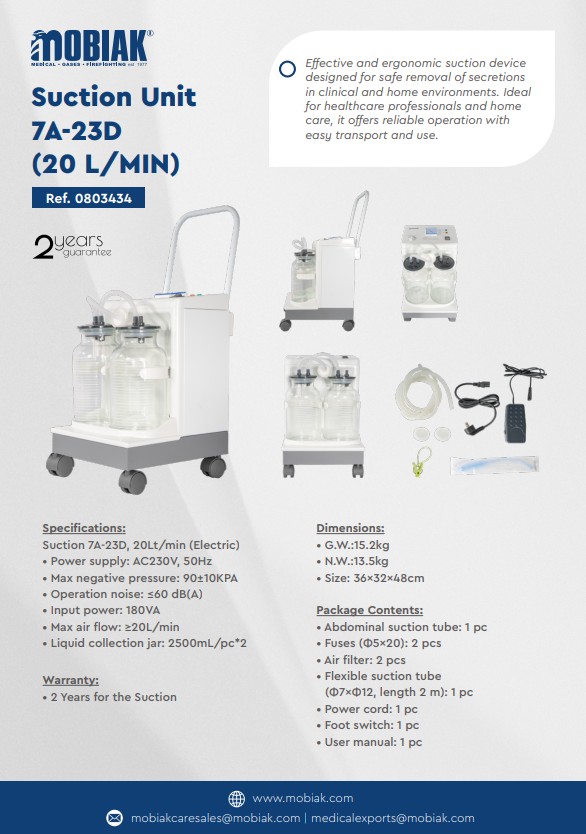 Suction Unit 7A-23D (20 L/MIN)